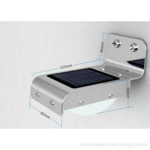Motion-Activated Solar Wall/Garden Lamp